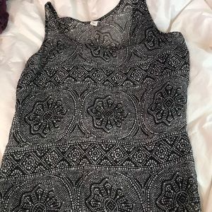 Old Navy Patterned Bouse